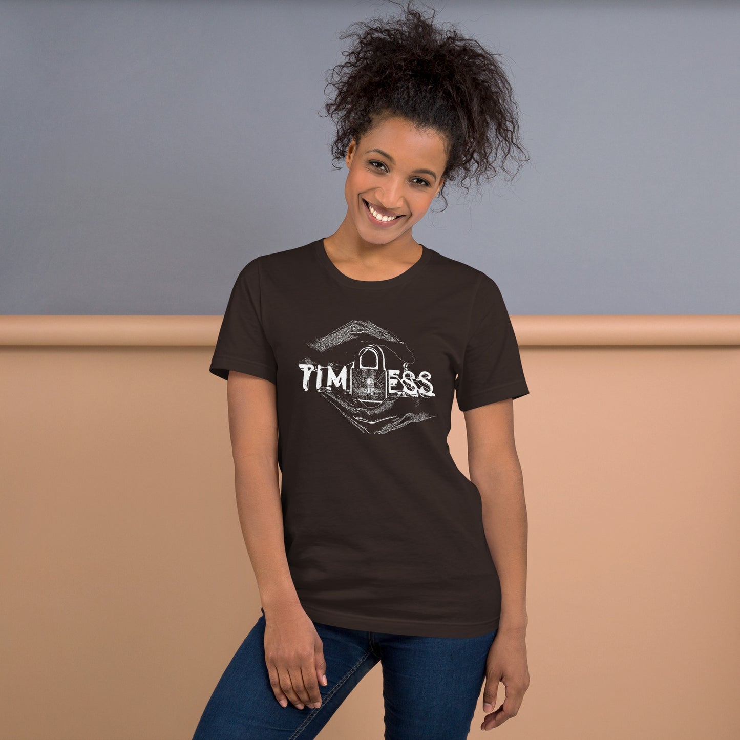 C.C.T. (Confident, Care-Free & Timeless) Shirt (Brown/Grey)
