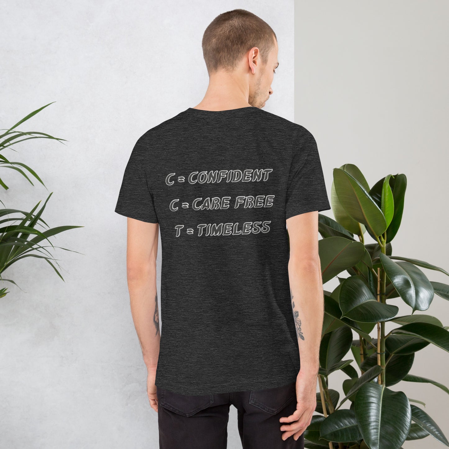 C.C.T. (Confident, Care-Free & Timeless) Shirt (Grey)