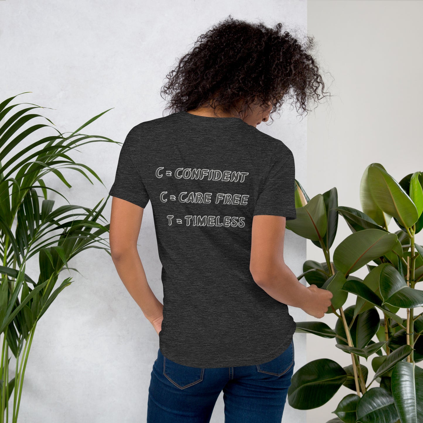 C.C.T. (Confident, Care-Free & Timeless) Shirt (Grey)