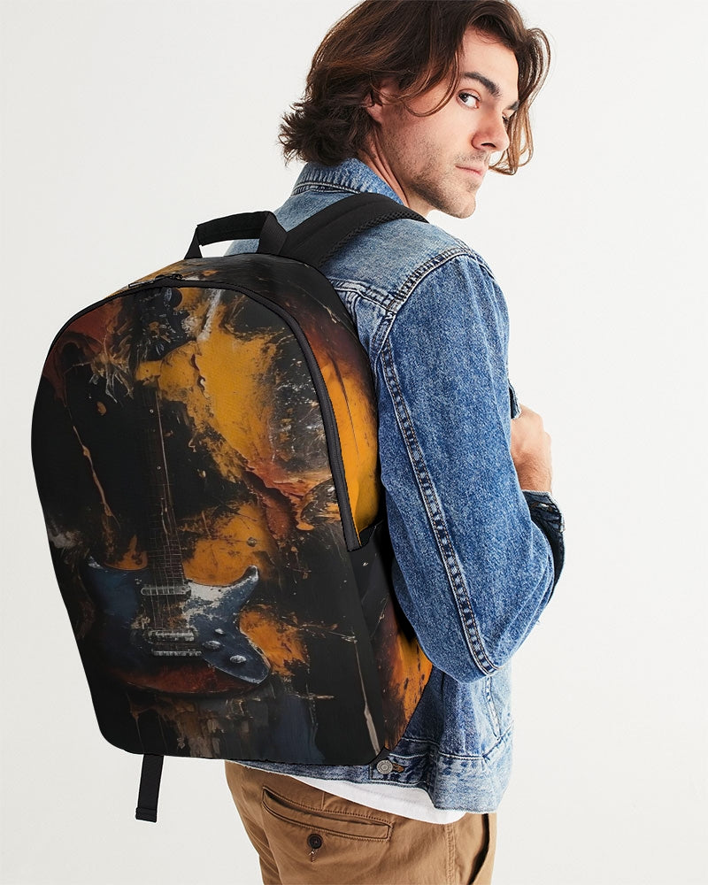 Guitar Grunge Large Backpack