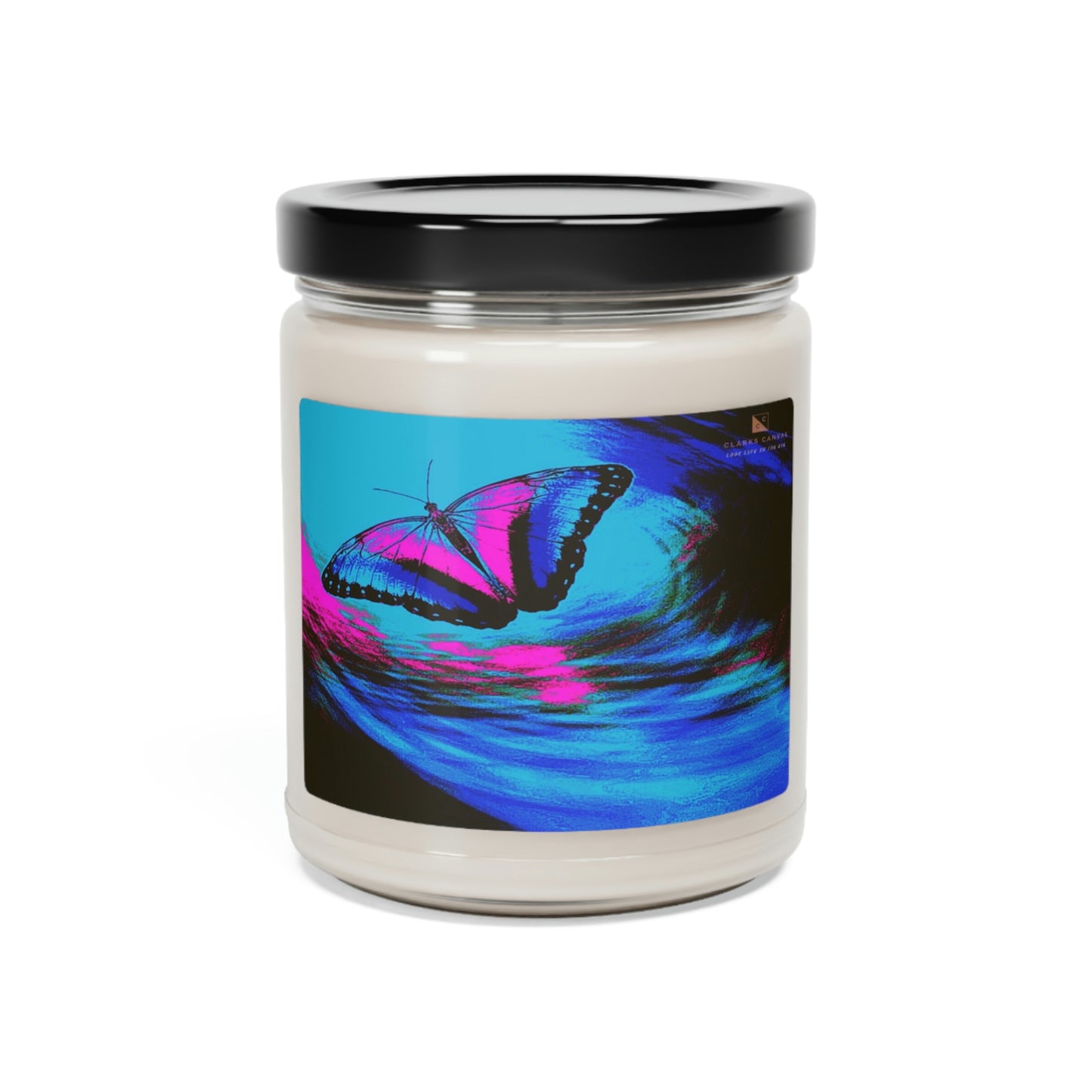 Space Butterfly - Scented Candle (P&B)