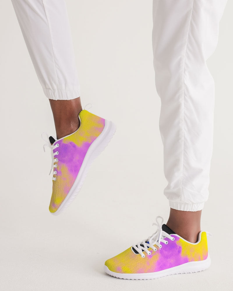 Kobe Inspired “Cloudy Moon” (Purple & Gold) - Women's Athletic Shoe