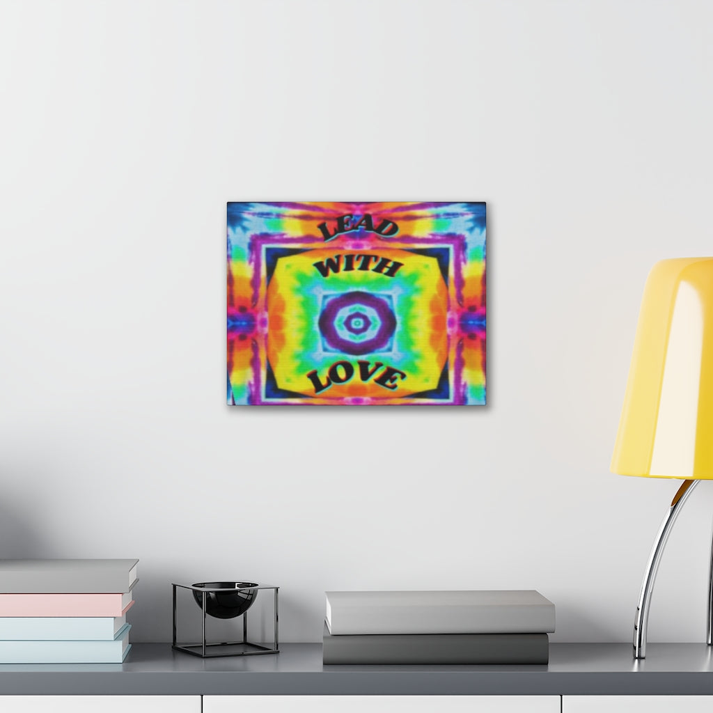 Lead With Love - Canvas Art