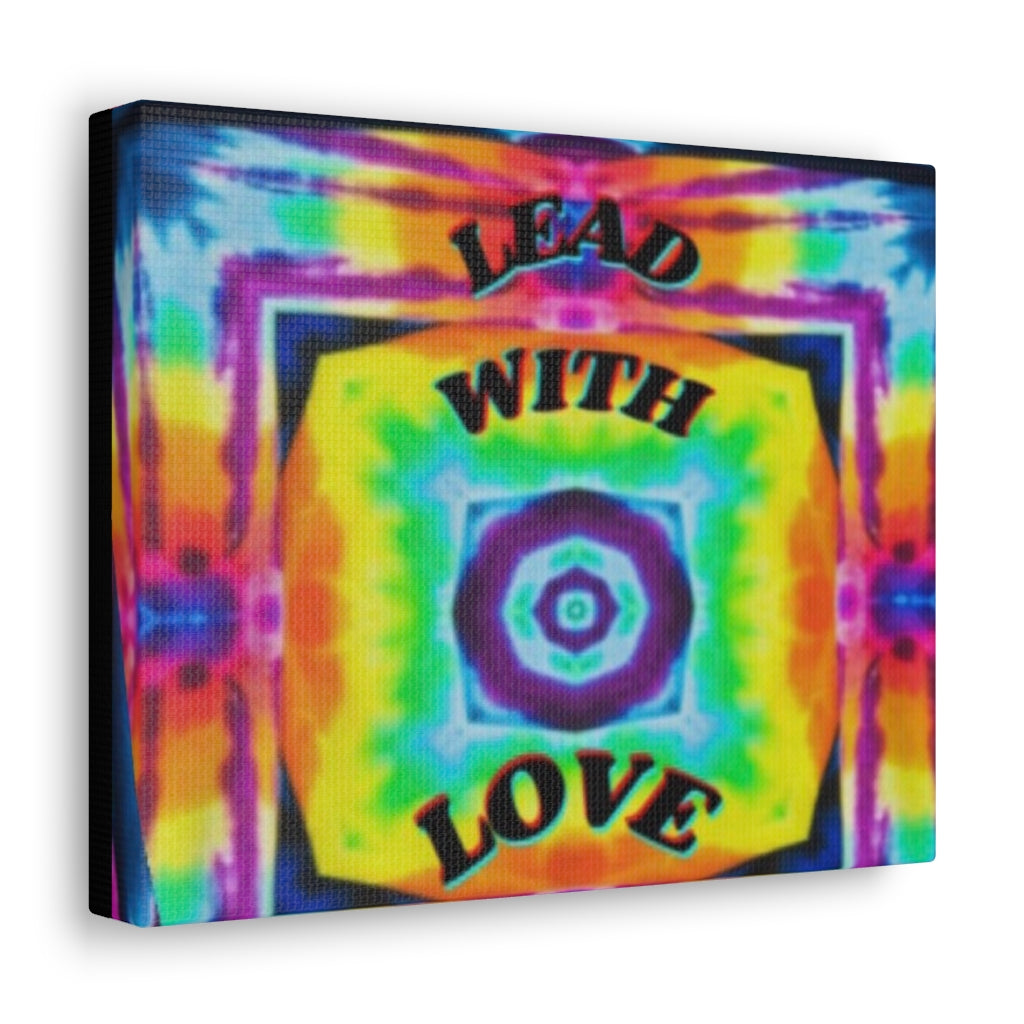 Lead With Love - Canvas Art