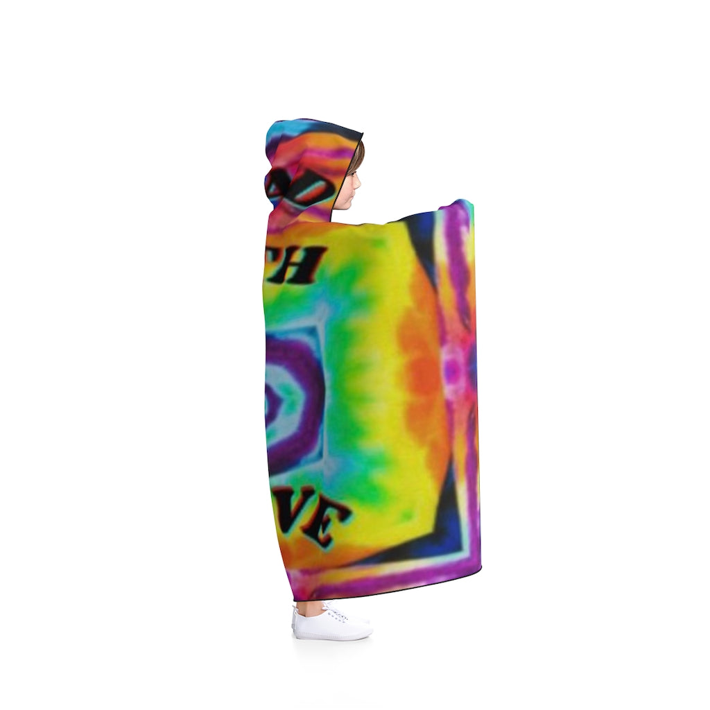 Lead With Love - Hoodie Blanket