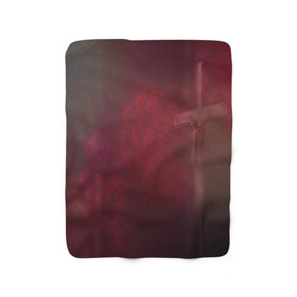Sacrifice In The Light - Sherpa Fleece Blanket