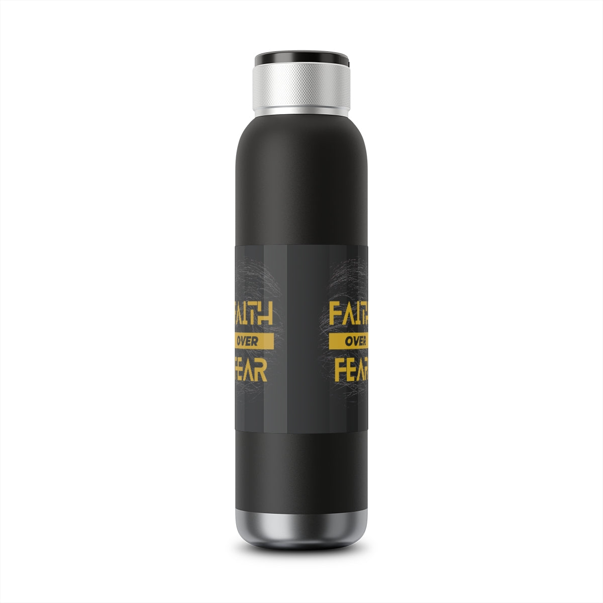 Faith Over Fear - Bluetooth Water Bottle