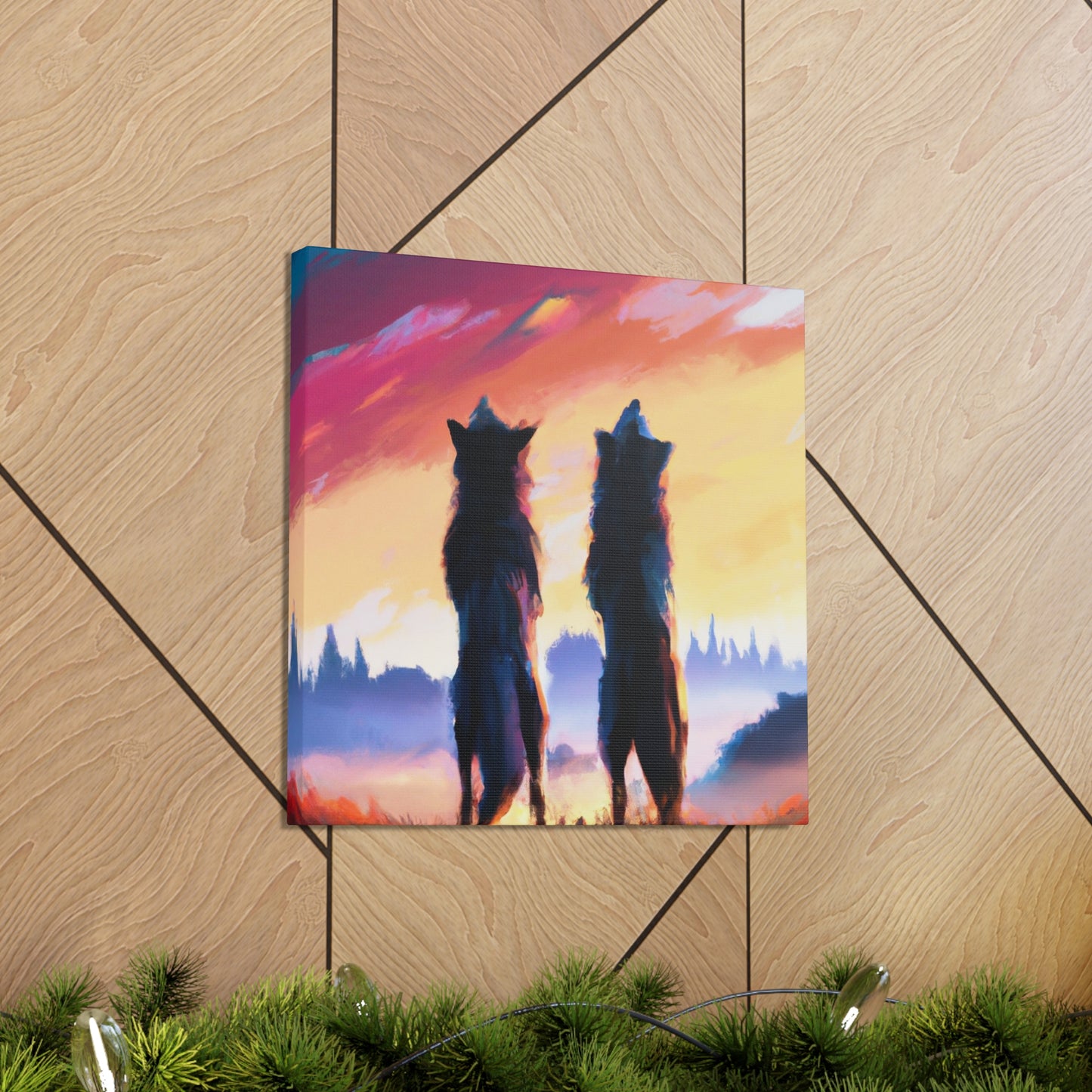 Wolves In A Vibrant World V1