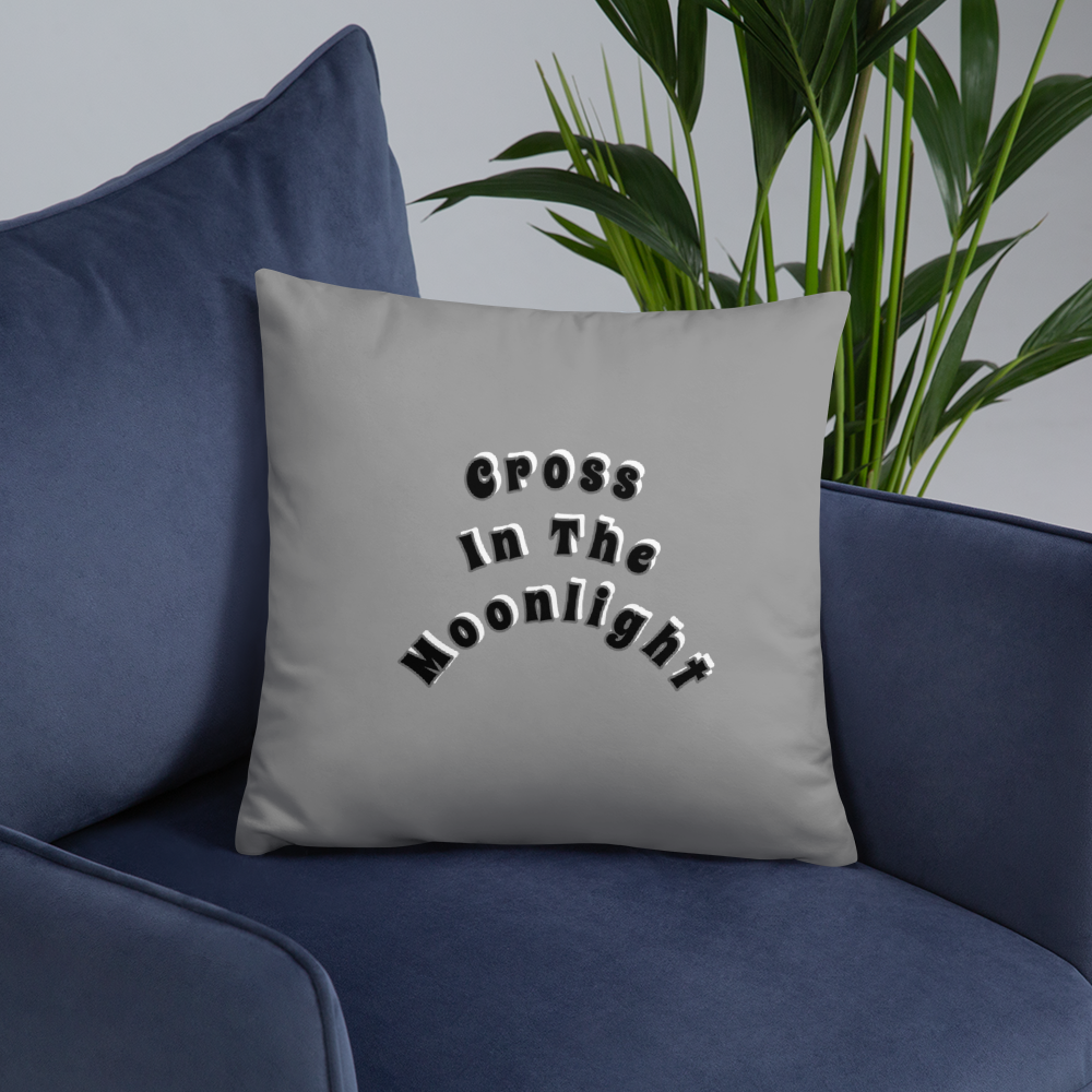 Cross In The Moonlight - Pillow