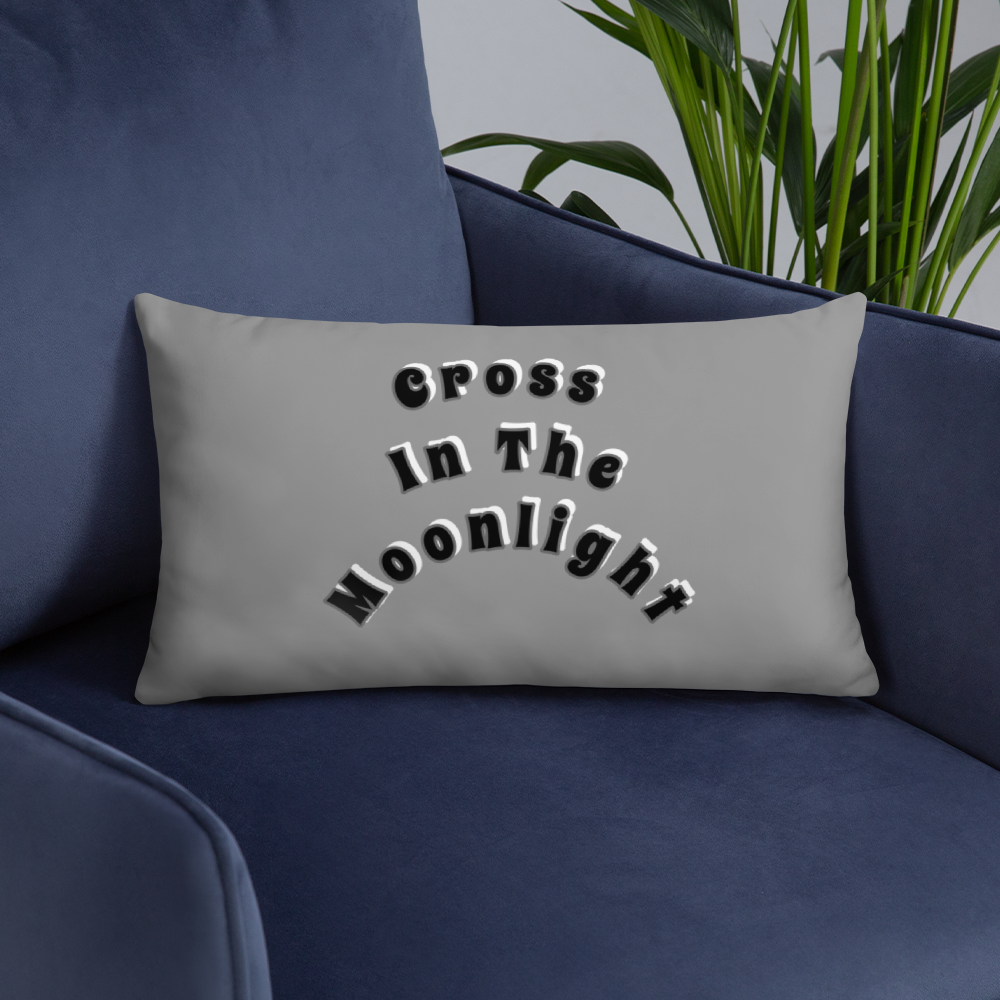 Cross In The Moonlight - Pillow