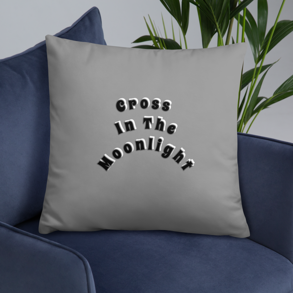 Cross In The Moonlight - Pillow