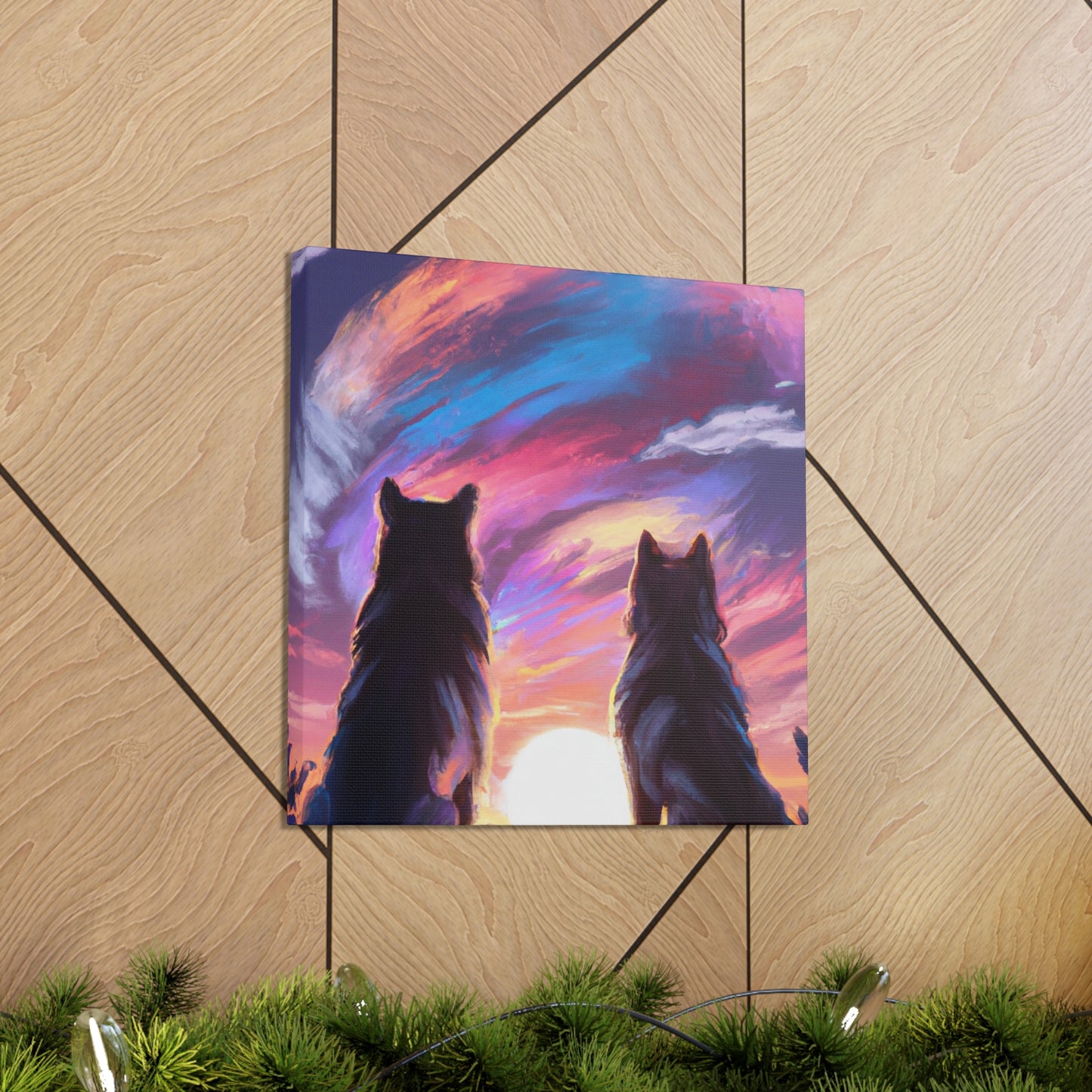 Wolves In A Vibrant World V2