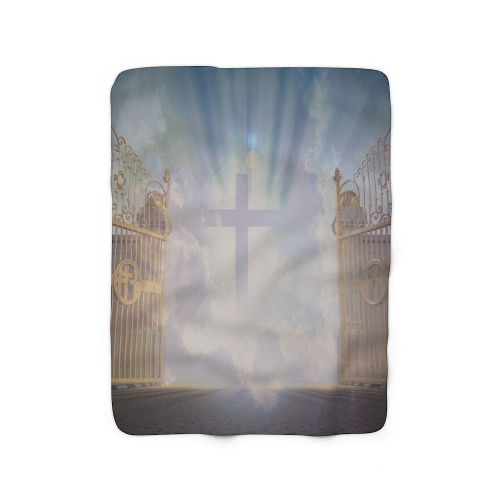 The Heavenly Gates - Sherpa Fleece Blanket