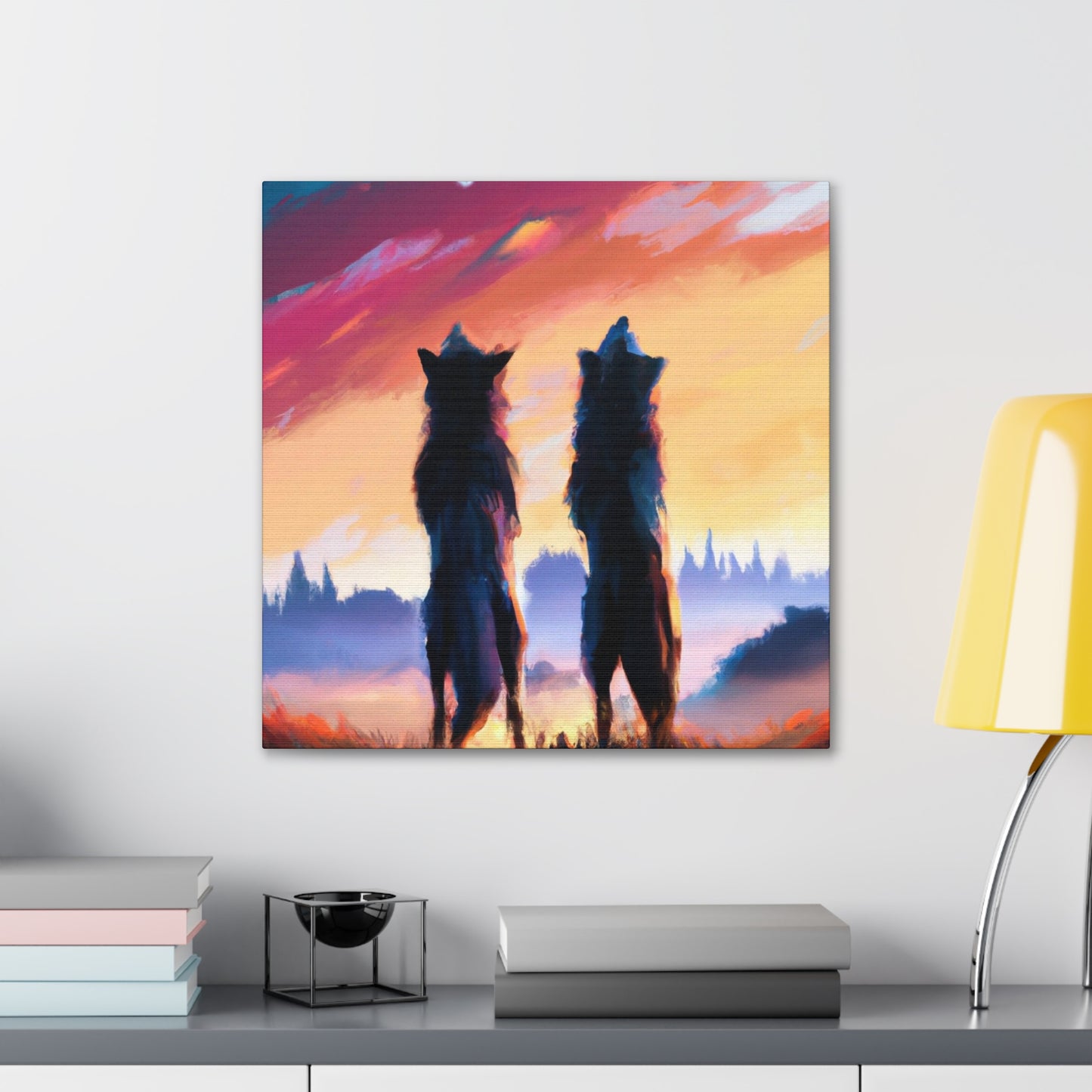 Wolves In A Vibrant World V1