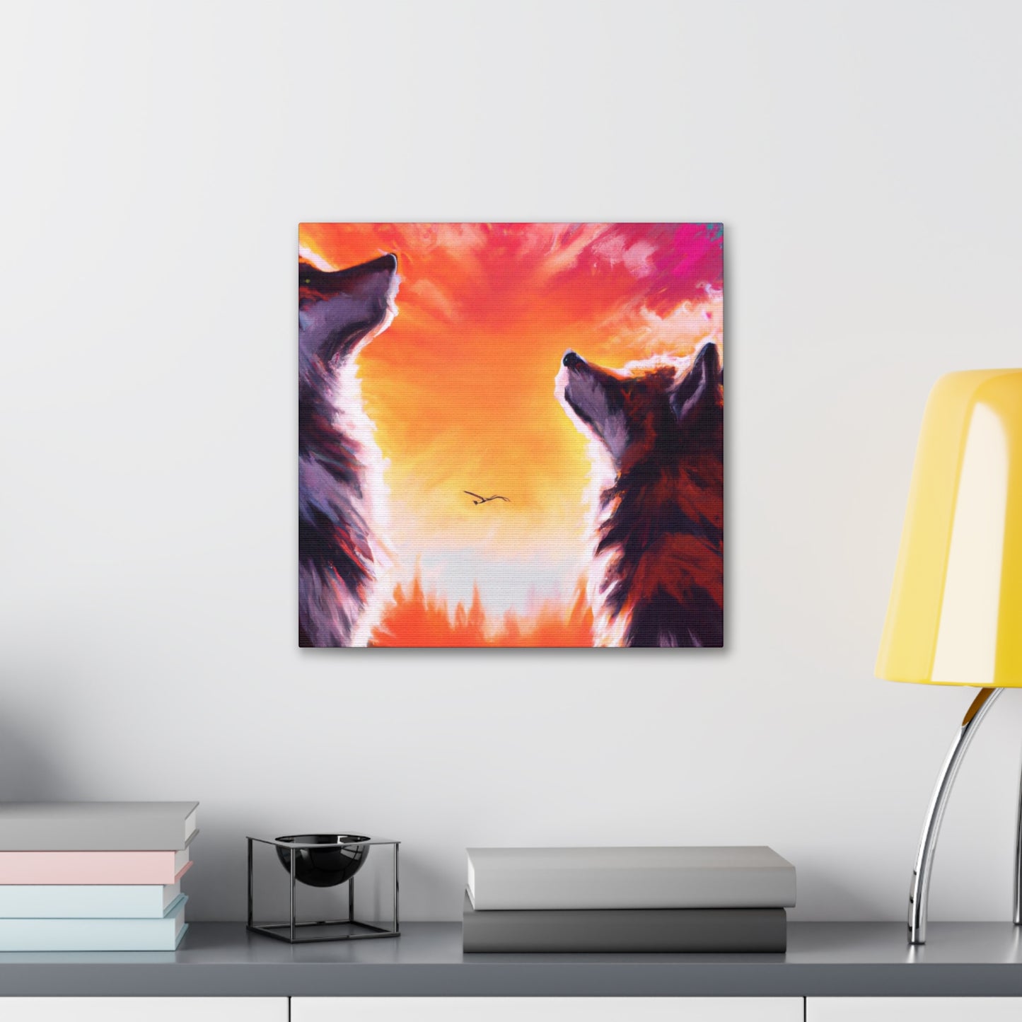 Wolves In A Vibrant World V4