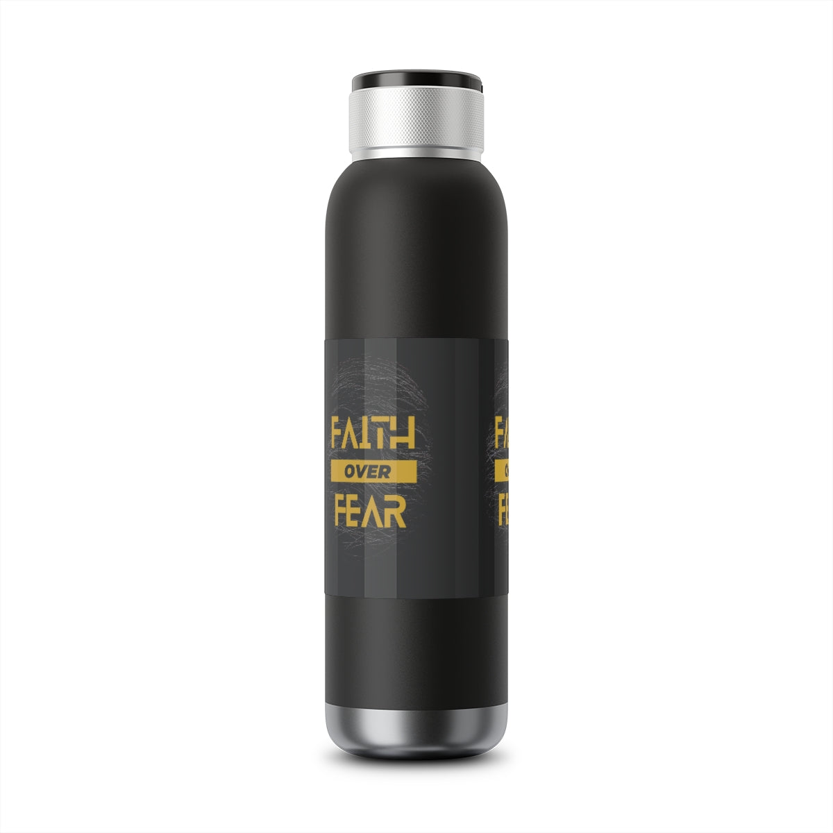 Faith Over Fear - Bluetooth Water Bottle