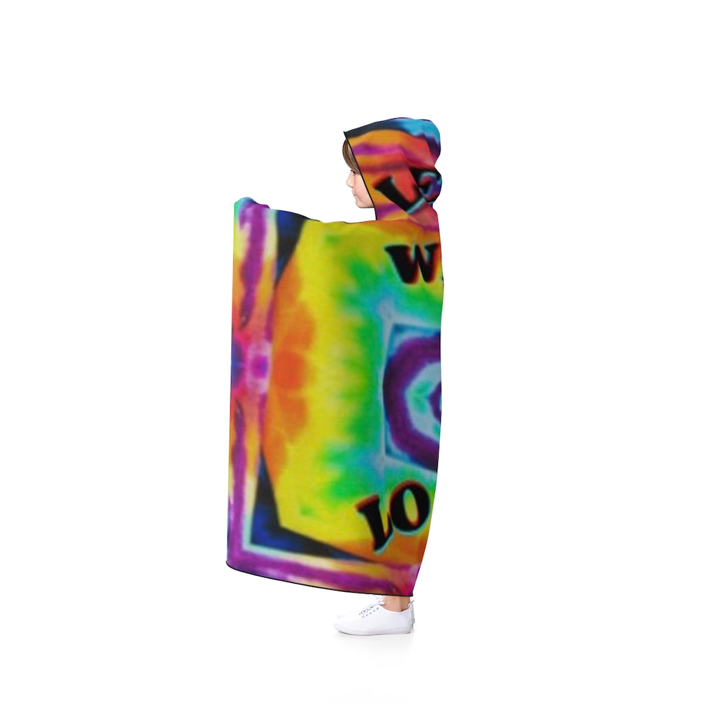Lead With Love - Hoodie Blanket