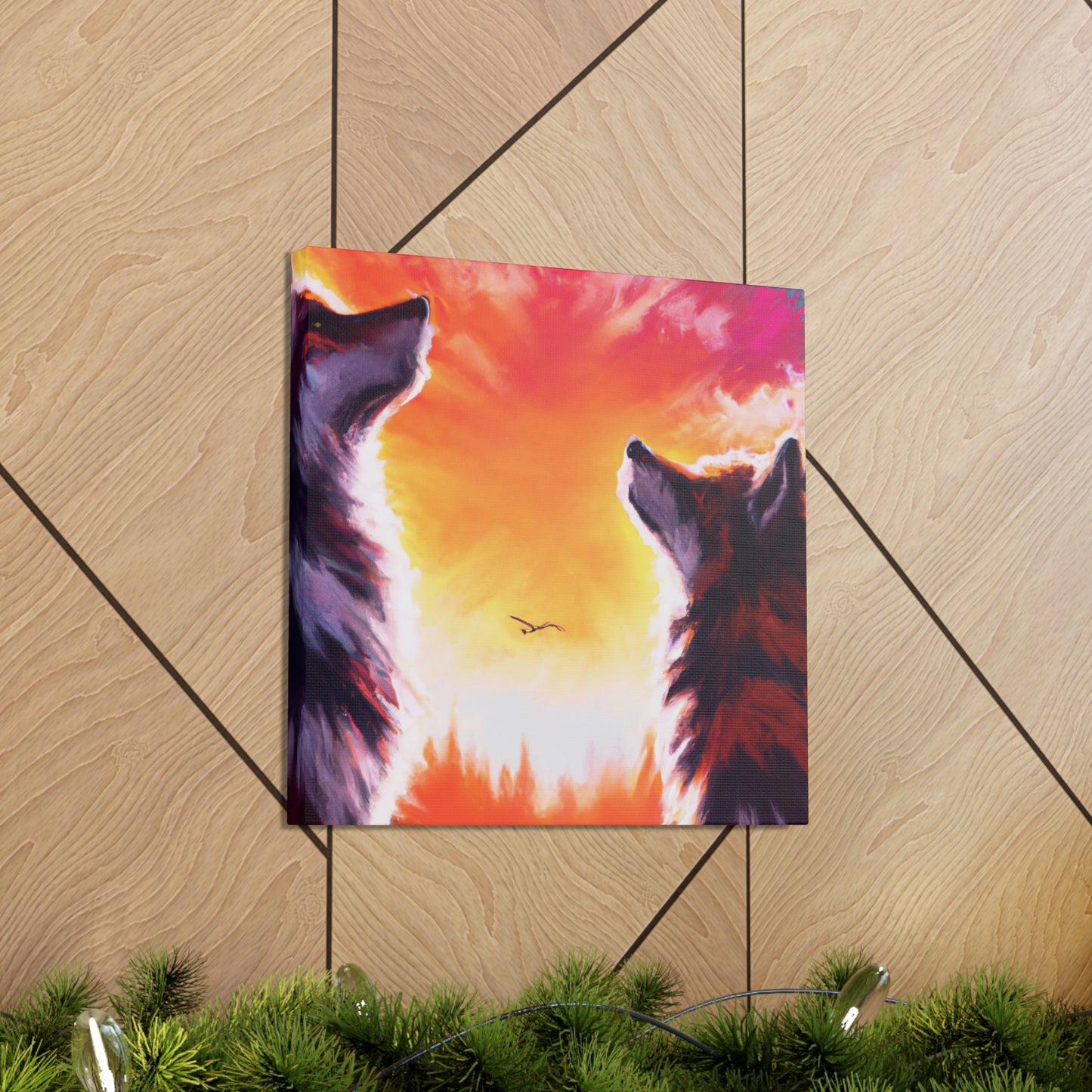 Wolves In A Vibrant World V4