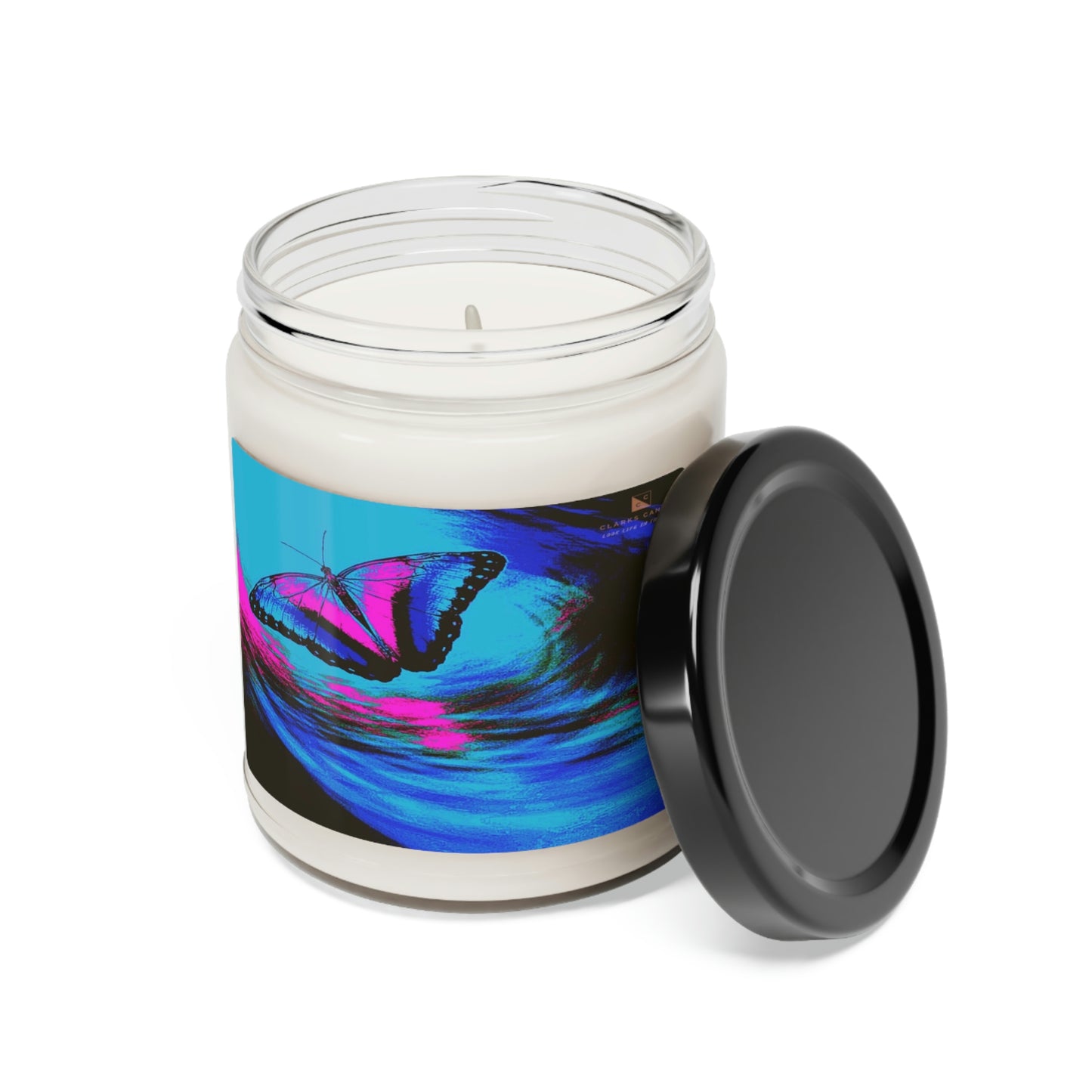 Space Butterfly - Scented Candle (P&B)