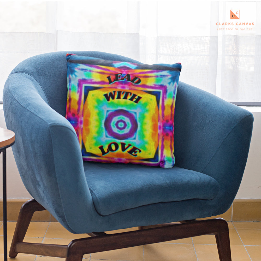 Lead With Love - Pillow