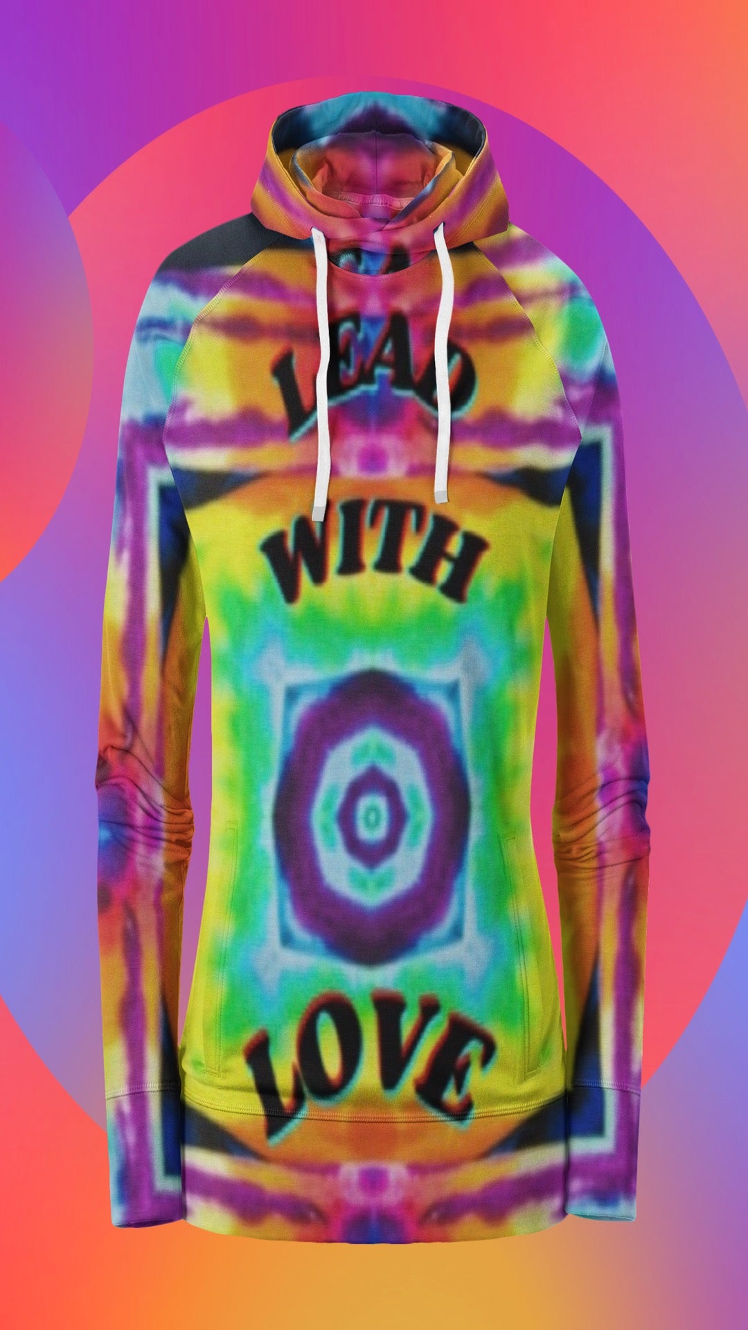 Lead With Love - Hoodie Dress
