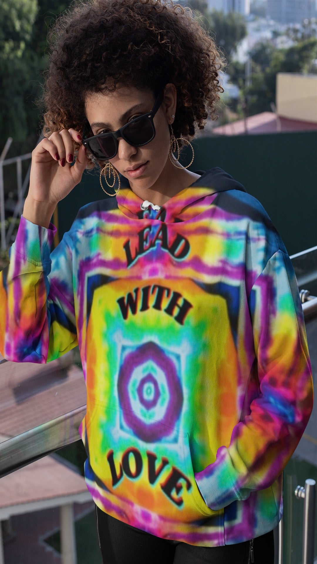 Lead With Love - Hoodie Dress