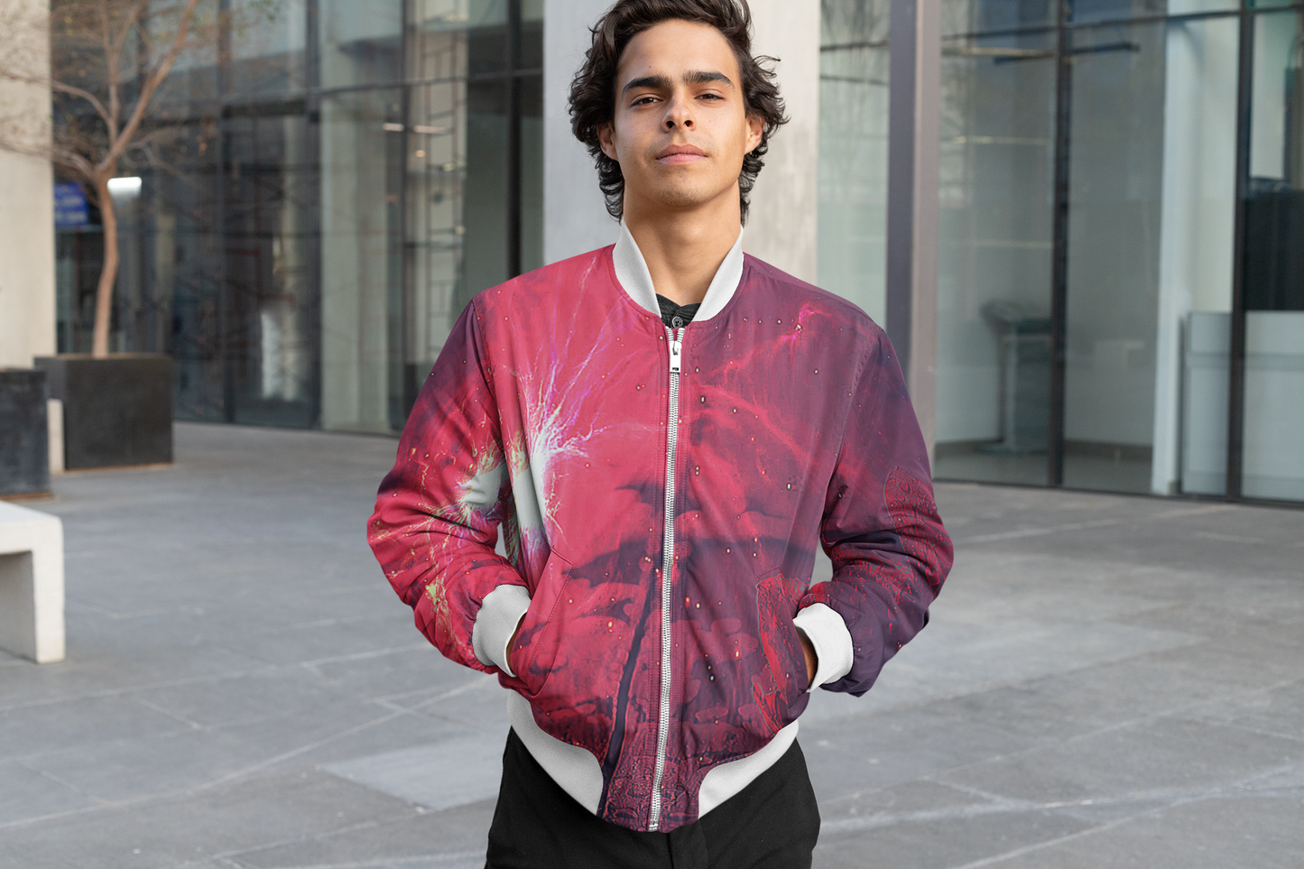 “Cry Later” - Bomber Jacket