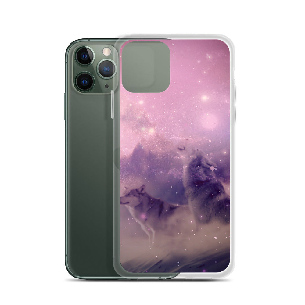 Wolves Howling For Peace - iPhone Case