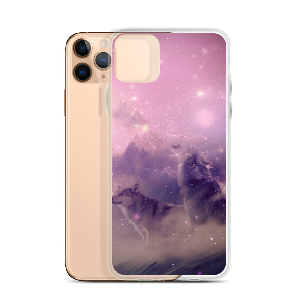 Wolves Howling For Peace - iPhone Case