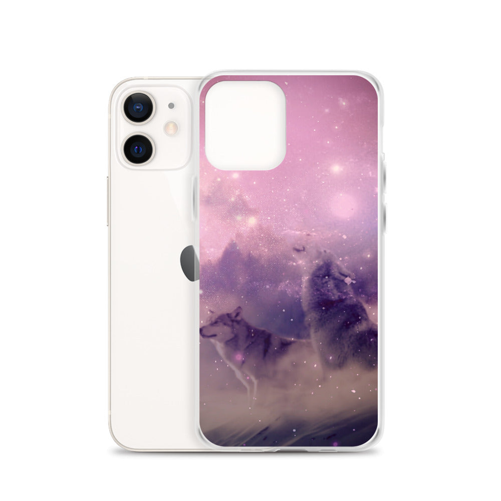 Wolves Howling For Peace - iPhone Case