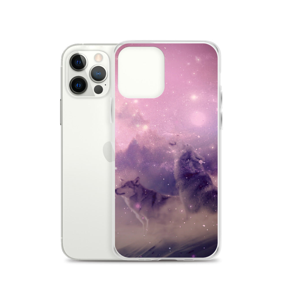 Wolves Howling For Peace - iPhone Case
