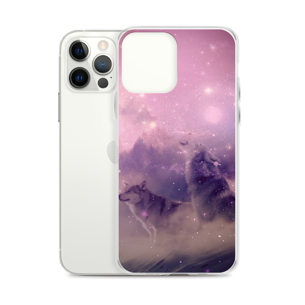 Wolves Howling For Peace - iPhone Case