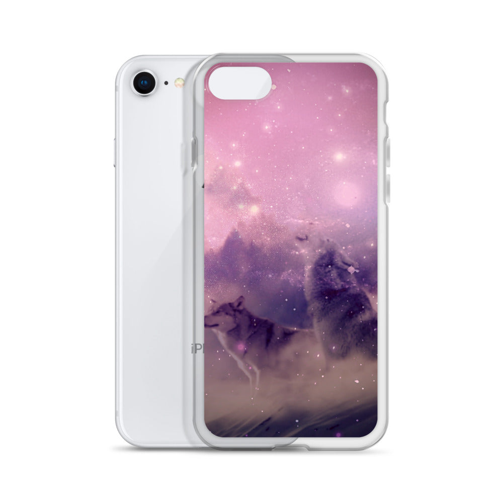 Wolves Howling For Peace - iPhone Case