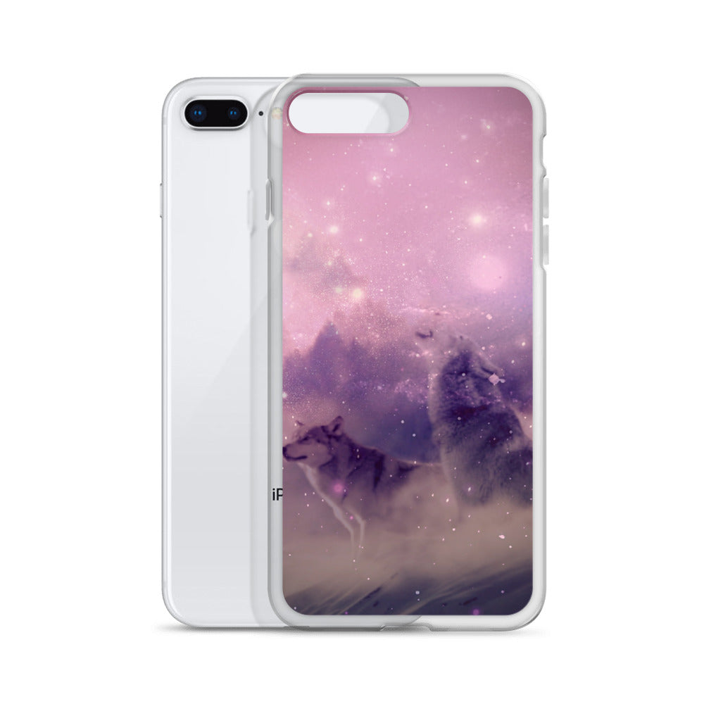 Wolves Howling For Peace - iPhone Case