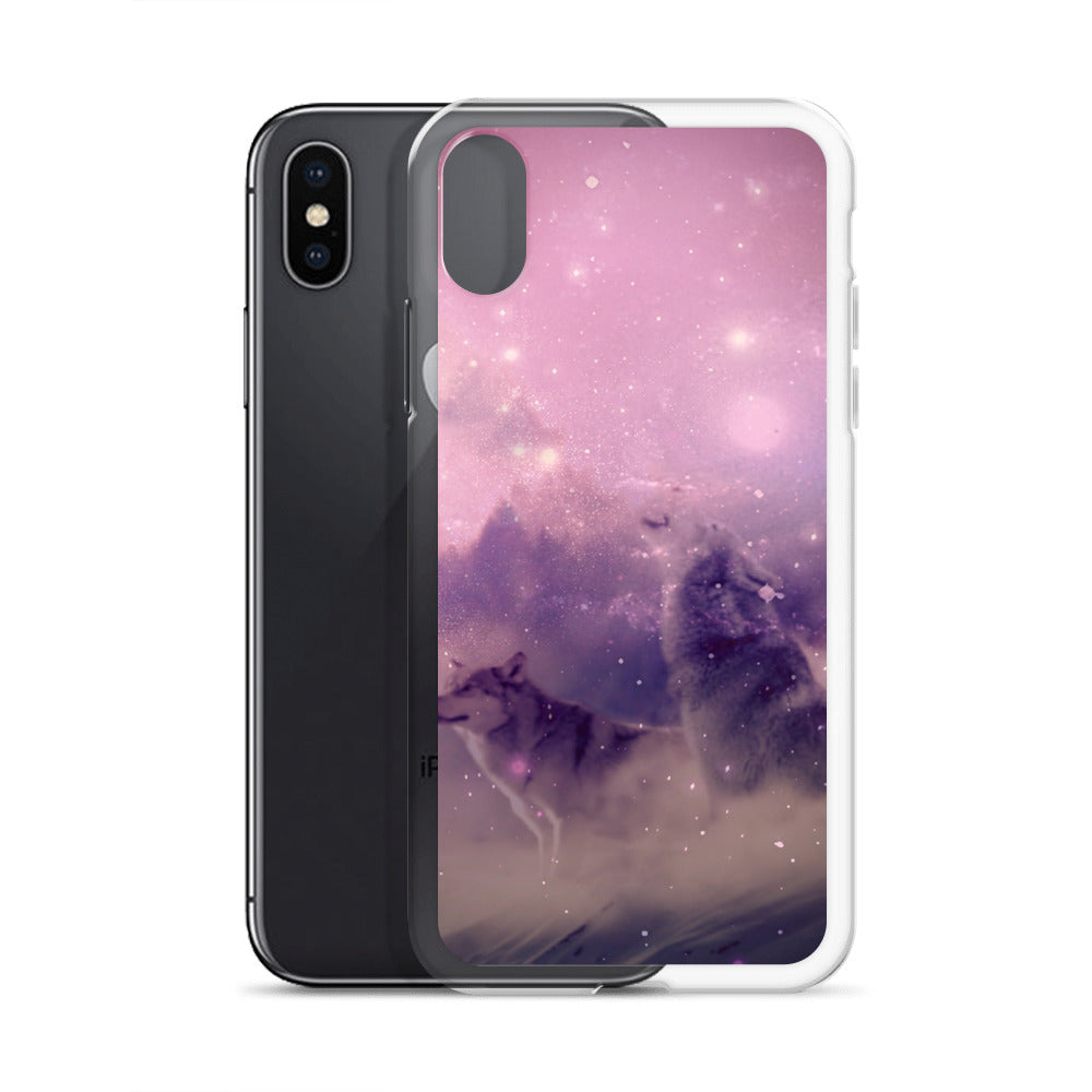 Wolves Howling For Peace - iPhone Case