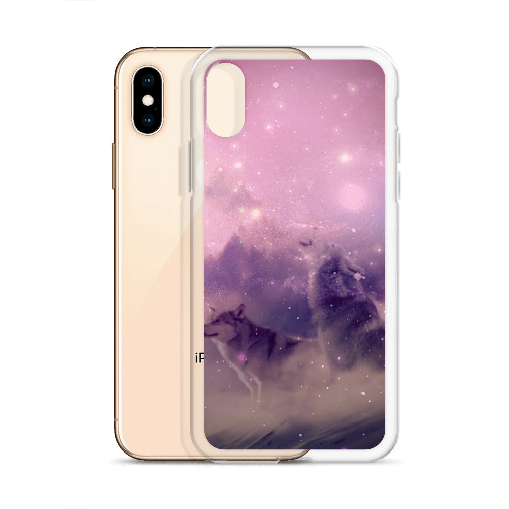 Wolves Howling For Peace - iPhone Case