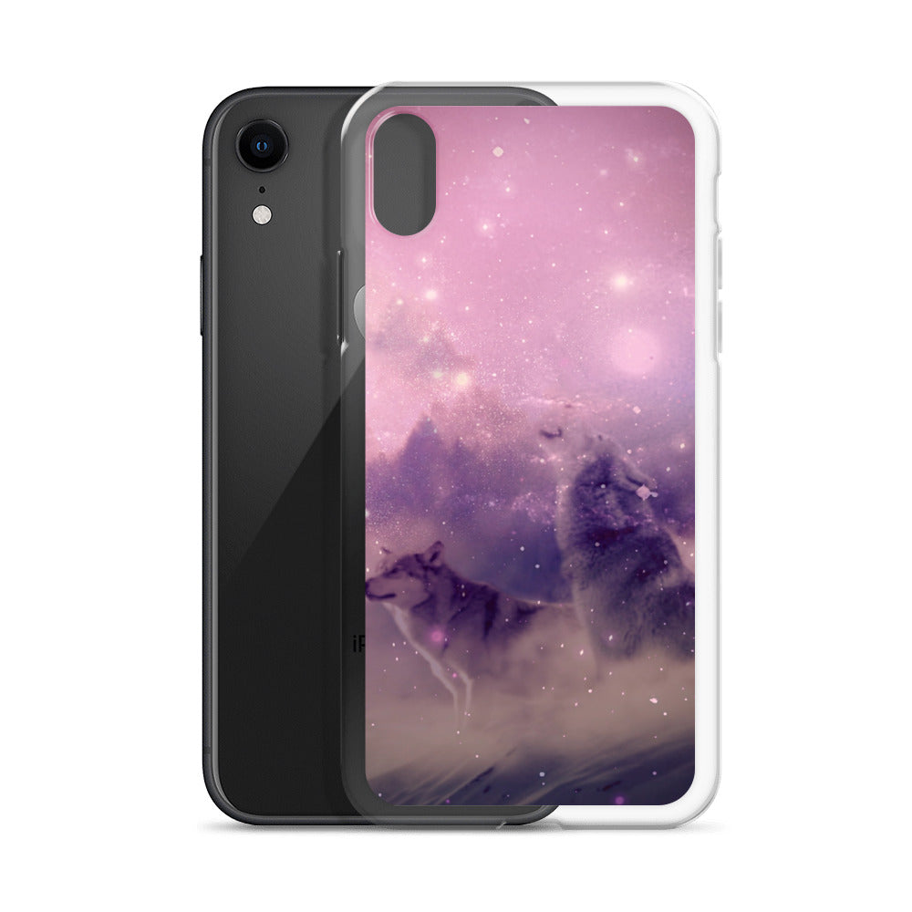 Wolves Howling For Peace - iPhone Case