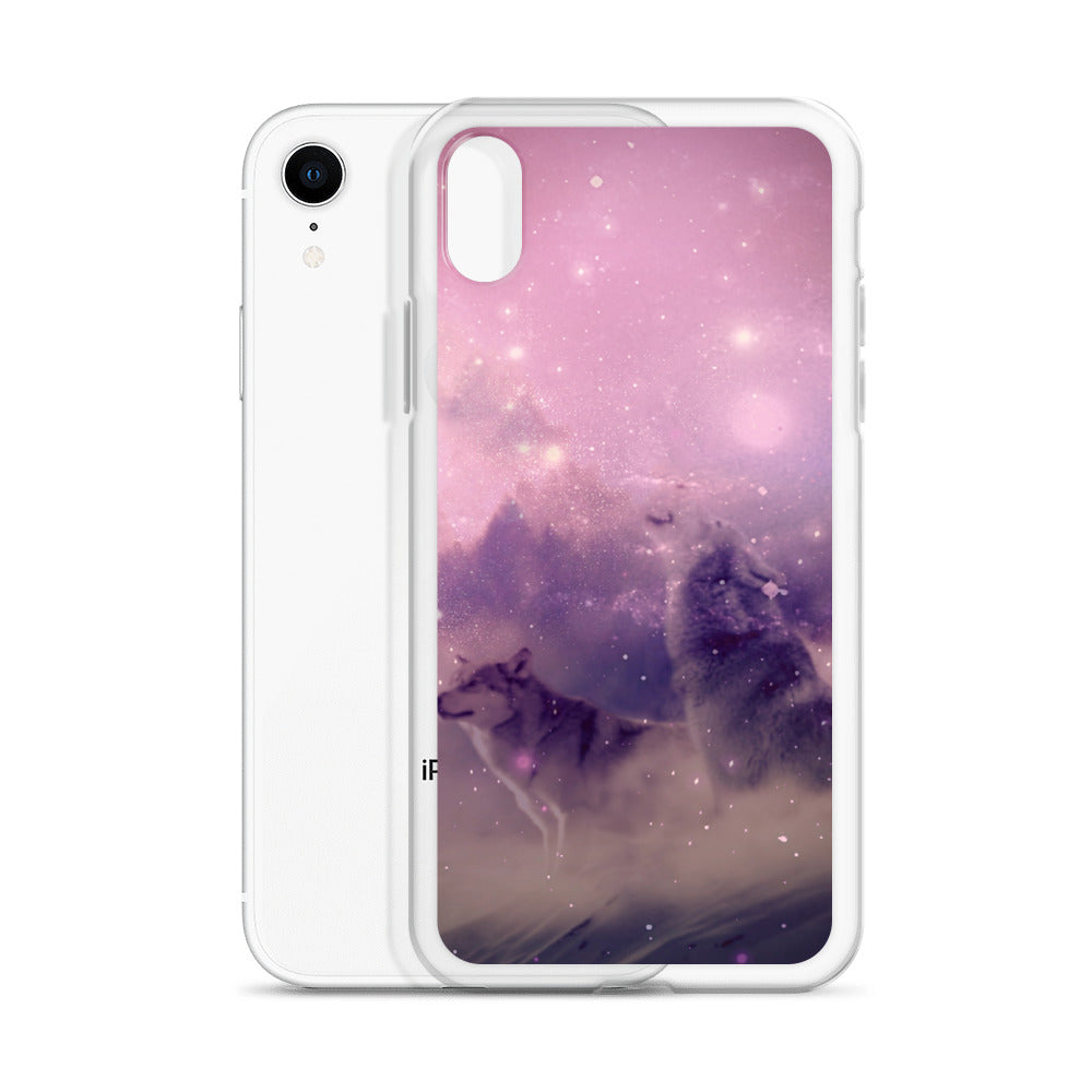 Wolves Howling For Peace - iPhone Case