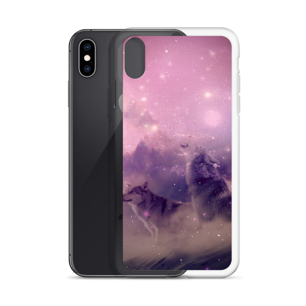 Wolves Howling For Peace - iPhone Case
