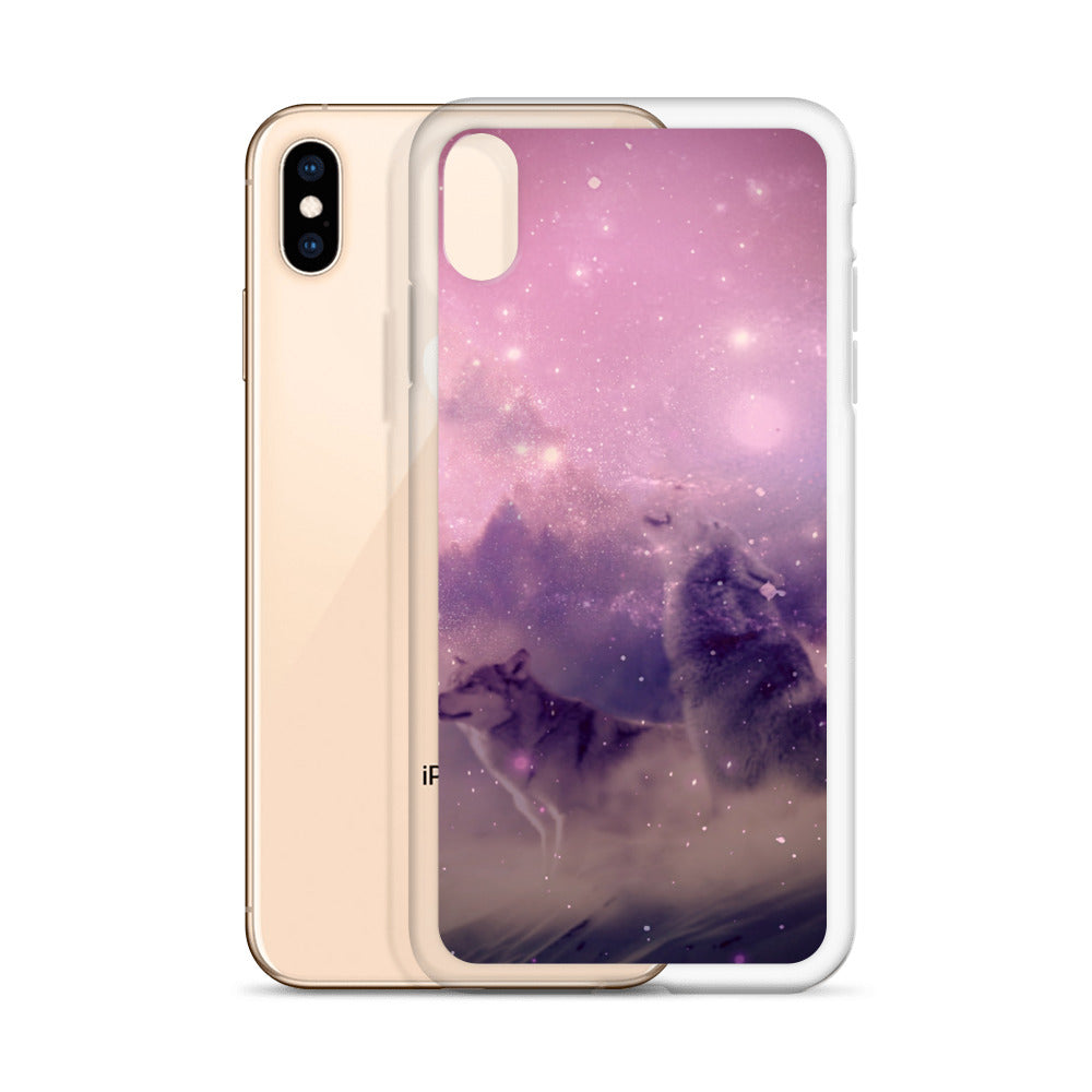 Wolves Howling For Peace - iPhone Case