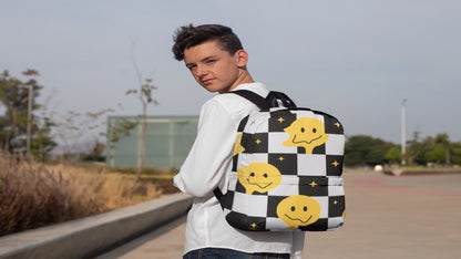 Smiley Chaos - Large Backpack