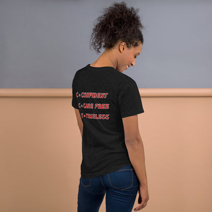 C.C.T. (Confident, Care-Free & Timeless) Shirt (Black)