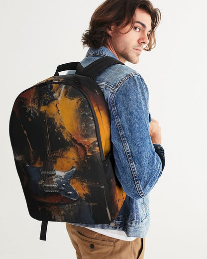 Guitar Grunge Large Backpack