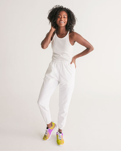 Kobe Inspired “Cloudy Moon” (Purple & Gold) - Women's Athletic Shoe