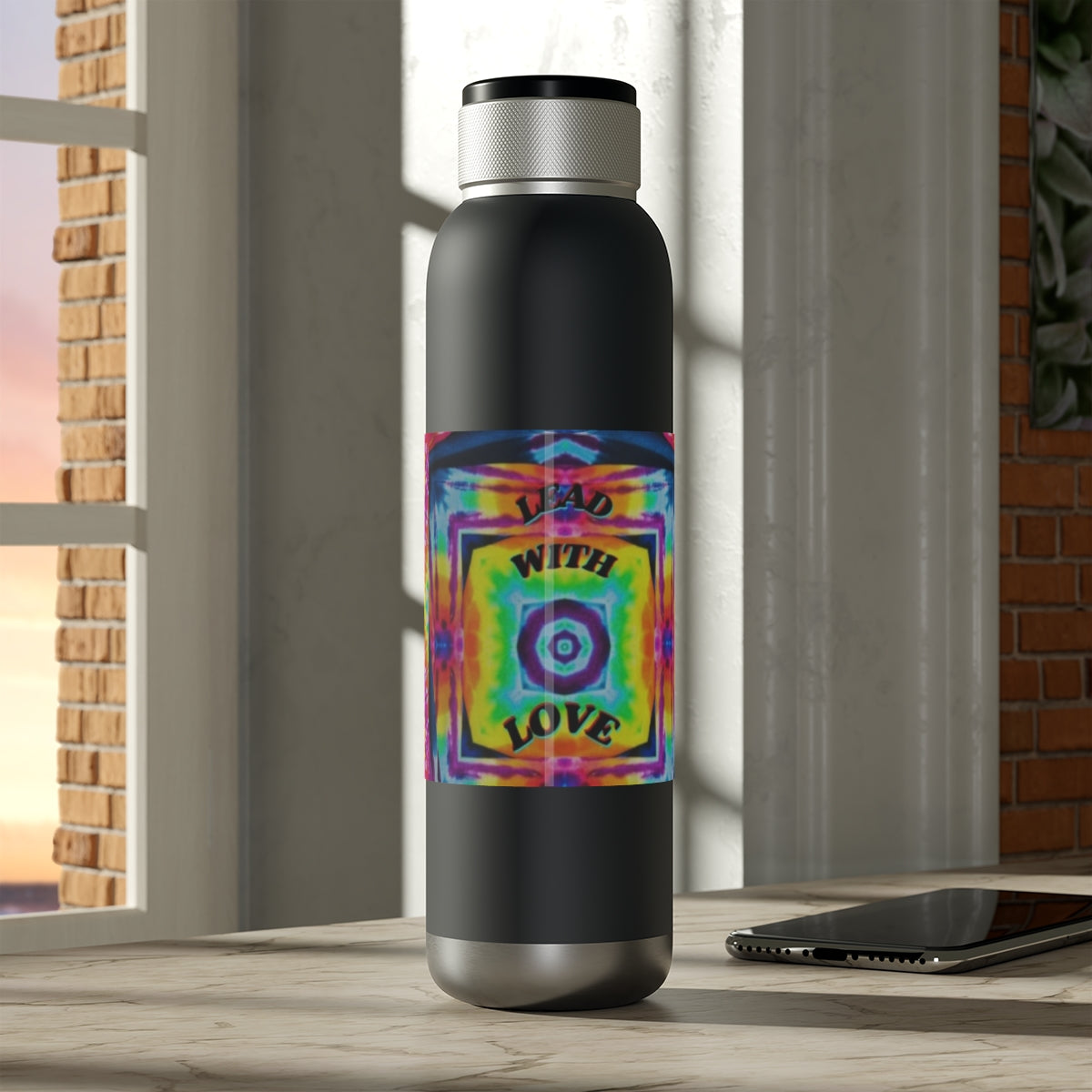 Lead With Love - Bluetooth Water Bottle