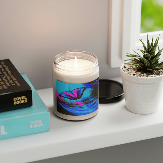 Space Butterfly - Scented Candle (P&B)