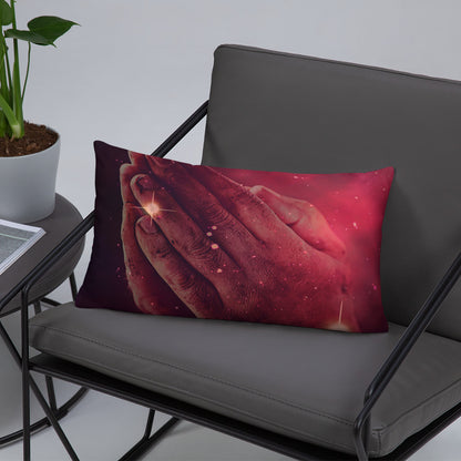 Galaxy Prayer Hands - Pillow