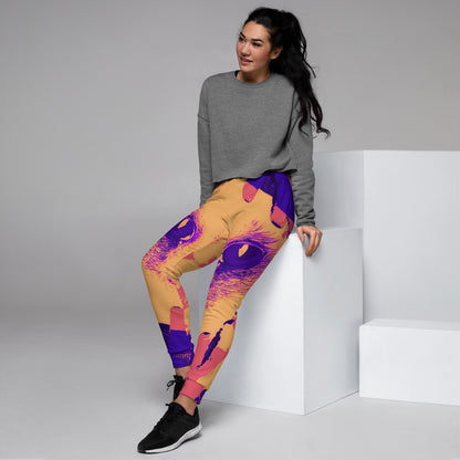 “Divine Feline” (Outrun Edition) - Women's Joggers