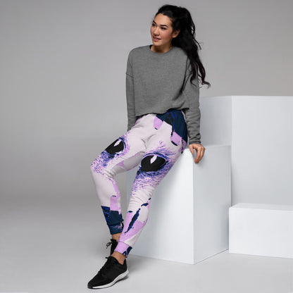 “Divine Feline” (Amethyst Edition) - Women's Joggers