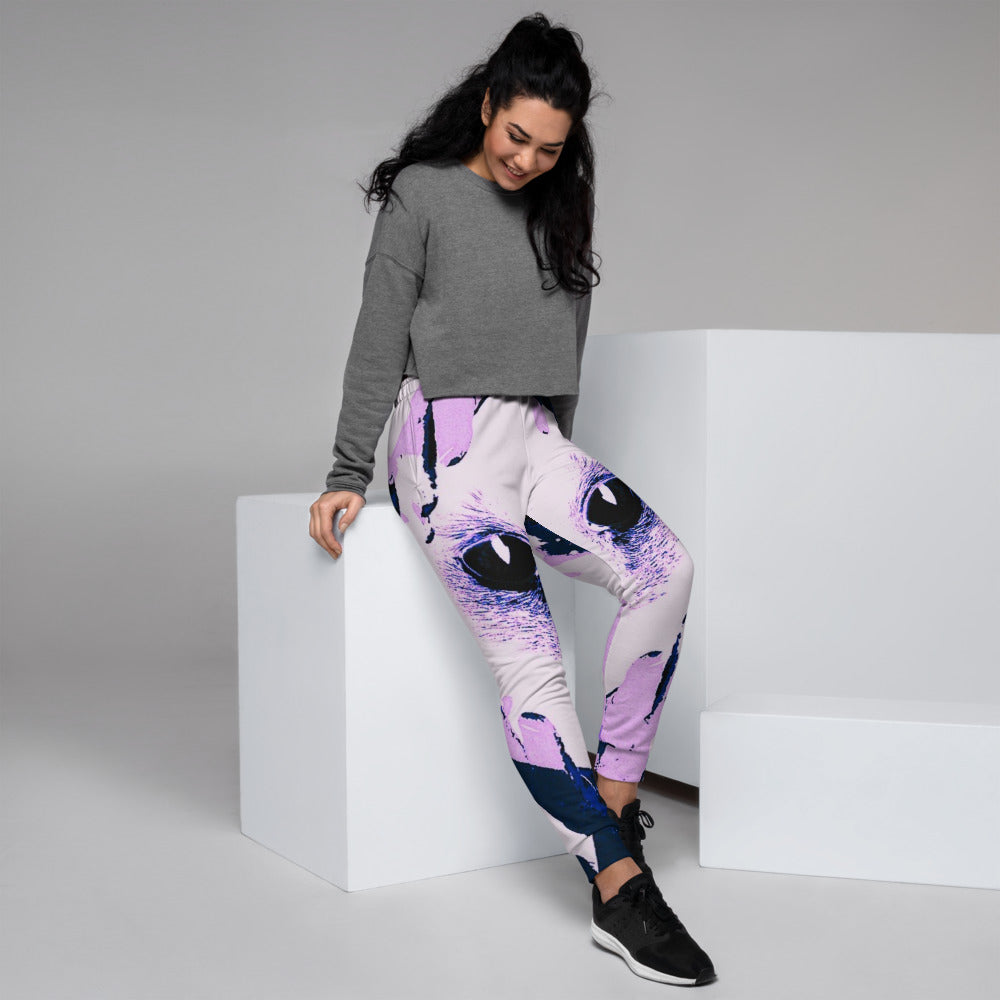 “Divine Feline” (Amethyst Edition) - Women's Joggers